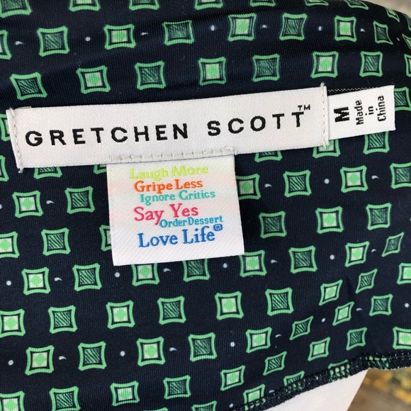 Gretchen Scott Kanga Jersey Topper Size Medium - Picture 7 of 8